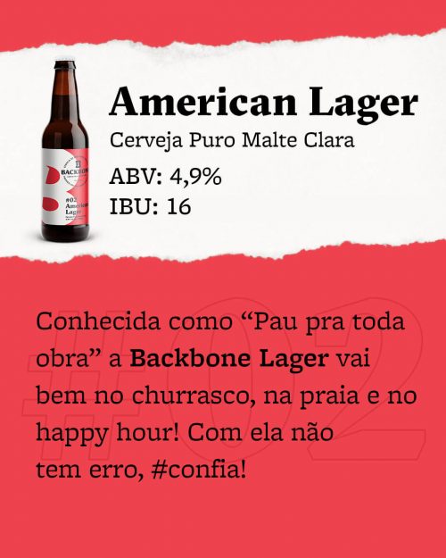 Descrição American Lager
